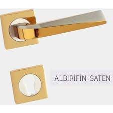 AS250R MELEK ROZETLİ ALBİRİFİN SATEN WC KAPI KOLU