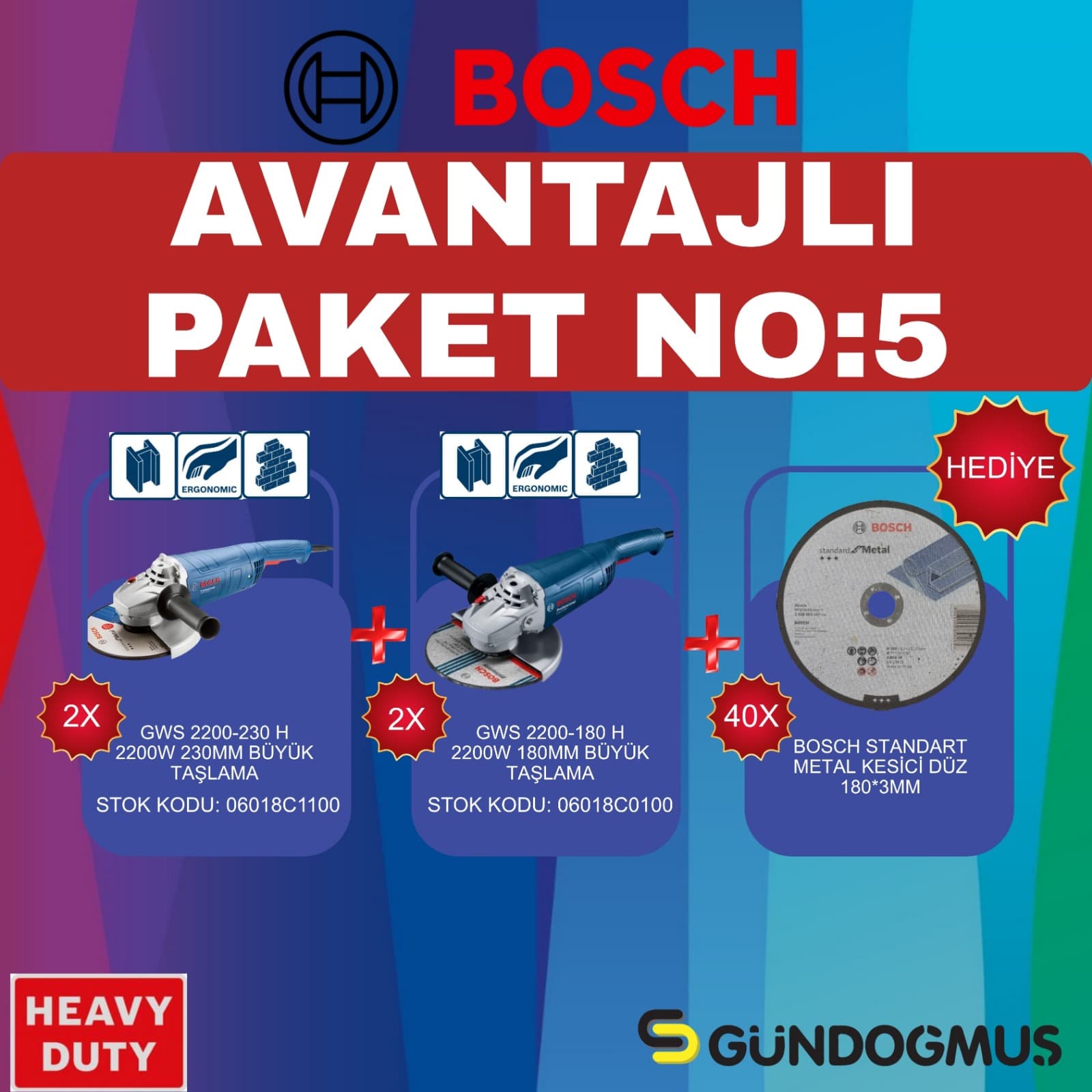 BOSCH AVANTAJLI PAKET NO:5