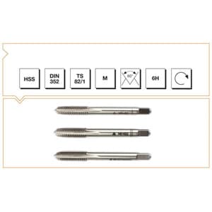 B00100040400 MTE METRİK 3'LÜ TAKIM KILAVUZU M4