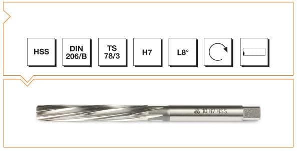 B00301011300 MTE SİLİNDİRİK SAPLI EL RAYBASI 13 MM
