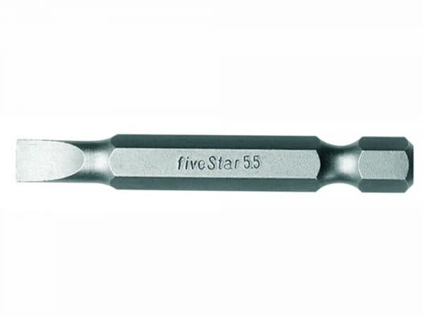 BPSL05550 FİVESTAR DÜZ BİTS UÇ 5,5*50 MM MRD