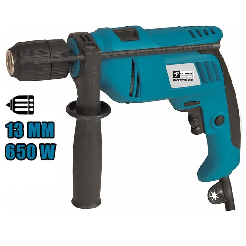 CAT5605 CATPOWER DARBELİ MATKAP 13 MM 650W