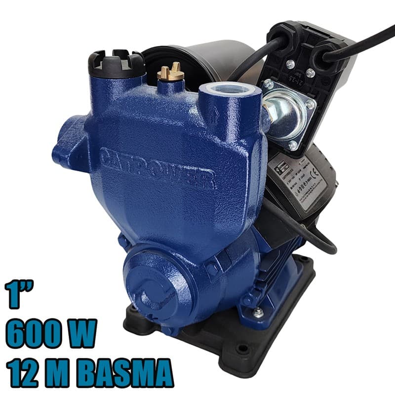 CAT612 CATPOWER HİDROFOR  1" 35 MT BASMA 8 MT EMME 32T / SAAT 600W