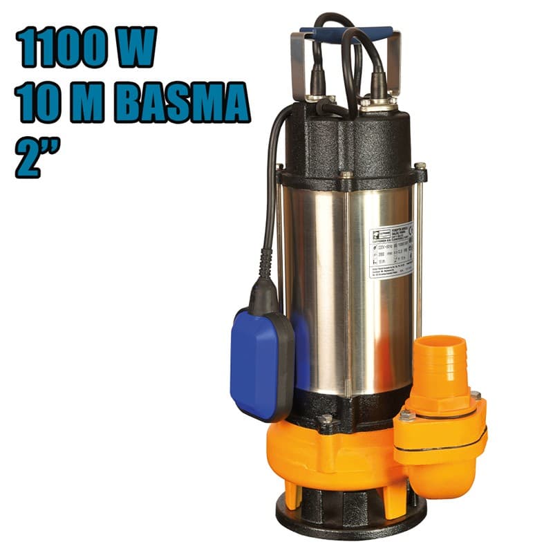 CAT630 CATPOWER FOSEPTİK KIRICILI DALGIÇ POMPA 1,5 HP