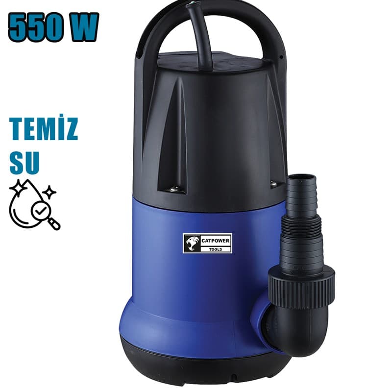 CAT672 CATPOWER TEMİZ SU DALGIÇ POMPA 11 TON 550W (GİZLİ ŞAMANDRA)