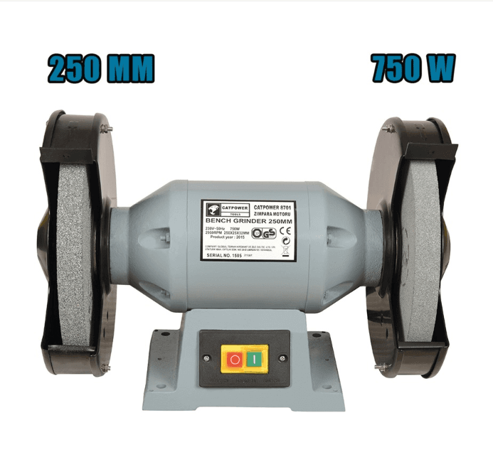 CAT8701 CATPOWER ZIMPARA TAŞ MOTORU 250 MM 750W