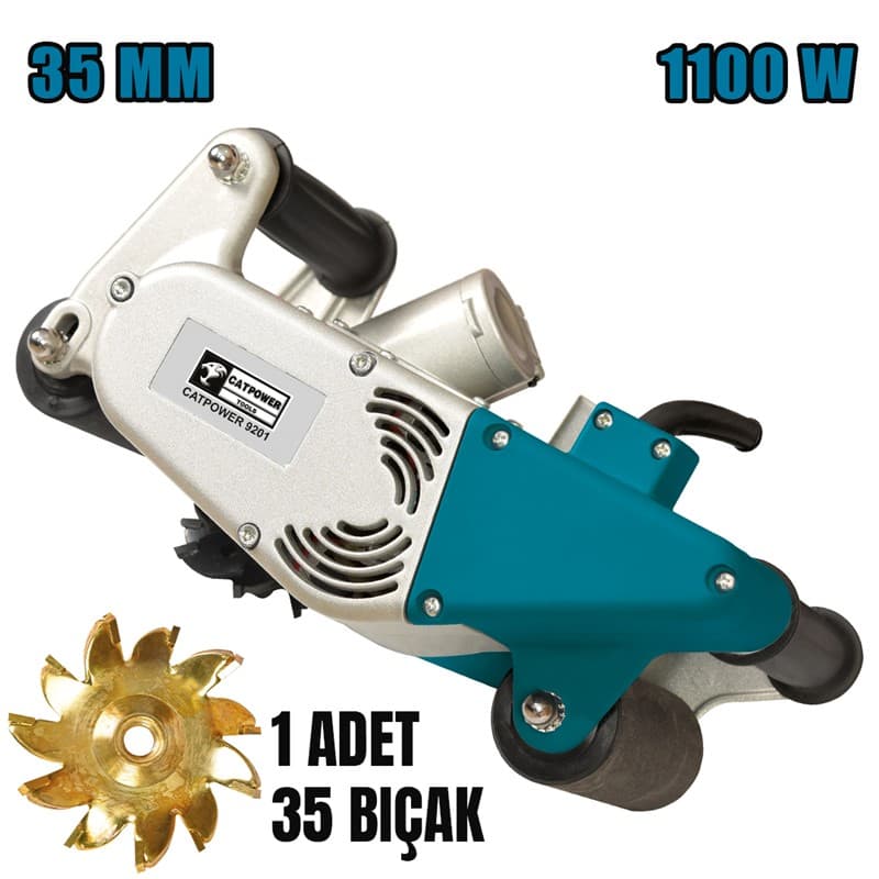 CAT9201 CATPOWER DUVAR KANAL AÇMA KAZIMA 35MM 1100W