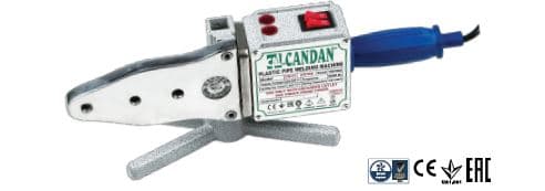 CM03-TEK CANDAN PPRC BORU KAYNAK MAKİNESİ TEK 750W+750W (63MM'E KADAR KAYNAK YAPABİLİR)