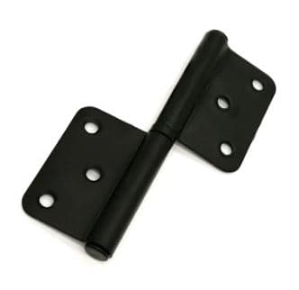CYM00122 ÇELİK YÖNSÜZ CERMAN MENTEŞE SİYAH 12CM