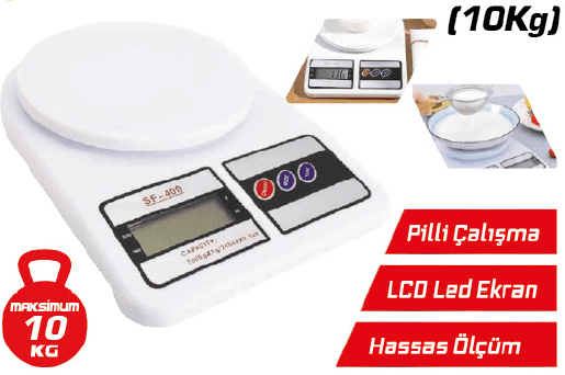DMX4221 DMAX DİJİTAL HASSAS MASA TERAZİSİ (10KG)