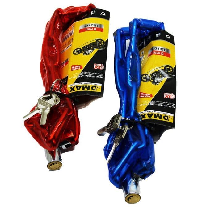 DMX4632 DMAX MOTOR KİLİDİ ZİNCİRLİ (KORUMALI) 100CM