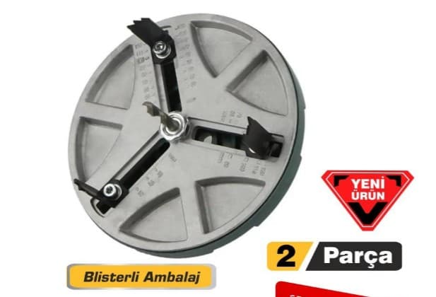 DMAX ÇOK AMAÇLI AYARLI DELME PANÇ SETİ (50 - 130 MM)
