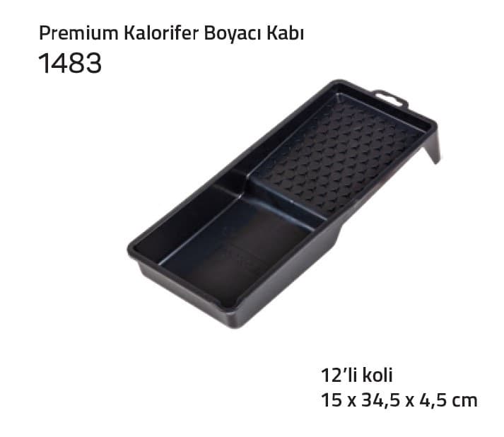 1483 PREMİUM BOYACI KABI KALORİFER 15X34,5X4,5 CM