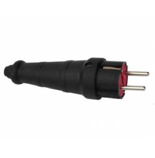 F48 1*16 KAUÇUK ERKEK MONOFAZE FİŞ(9500010001)