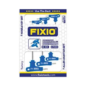 FİXİO TORX T ALLEN ANAHTAR TAKIMI 6 PCS