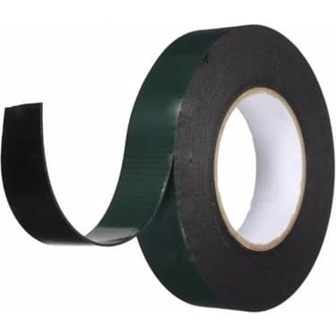 ÇİFT TARAFLI KÖPÜK BANT YEŞİL/SİYAH 50 MM*10 MT