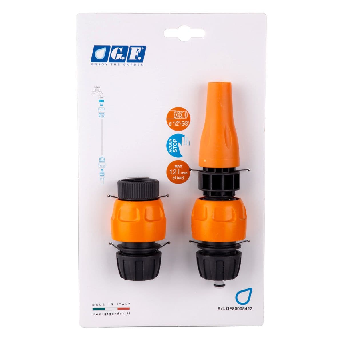 GF80005422 GF KÜÇÜK SU TABANCASI + ADAPTÖR KİTİ 1/2