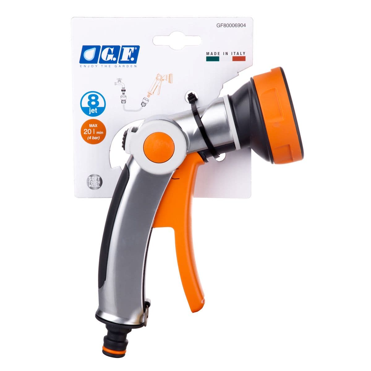 GF80006904 GF METAL SU TABANCASI 8 FONKSİYONLU PÜSKÜRTME STM