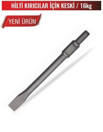 GFB 2157 GFB 16KG KIRICILARA UYGUN ALTIGEN YASSI UÇ HEX 30*410*35 MM