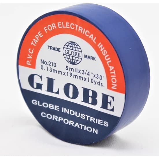 GLOBE ELEKTRİK İZOLASYON BANDI MAVİ 19MM*10 YRD