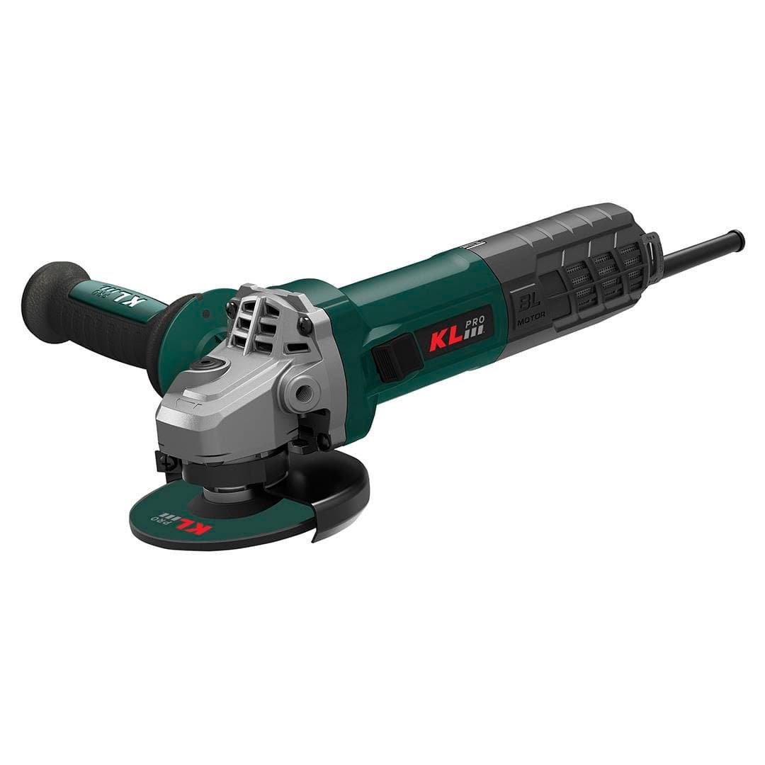 KLAT12509B KL-PRO KÖMÜRSÜZ AVUÇ TAŞLAMA DEVİR AYARLI 125MM 1550W