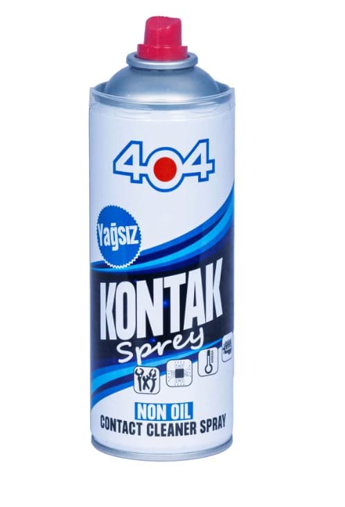 594179 404 KONTAK SPREYİ YAĞSIZ 200 ML