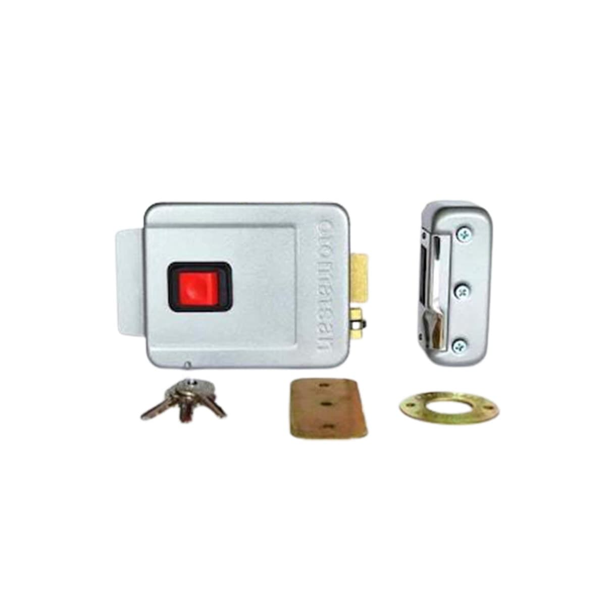 OTOMATSAN ELEKTRİKLİ TRAJLI KAPI OTOMATİĞİ GRİ 52 MM