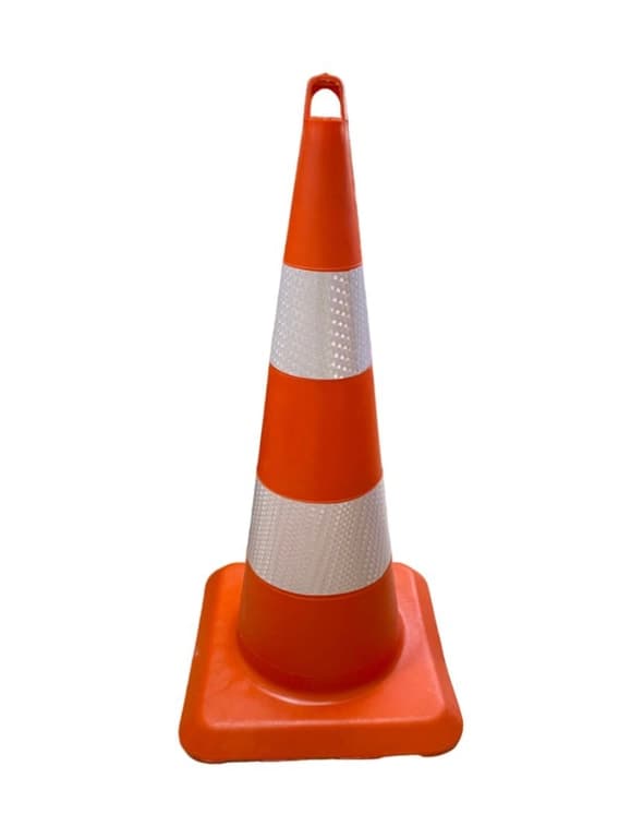 MFK3275 ESNEK TRAFİK KONİSİ 75 CM - ÇİFT REFLEKTİF