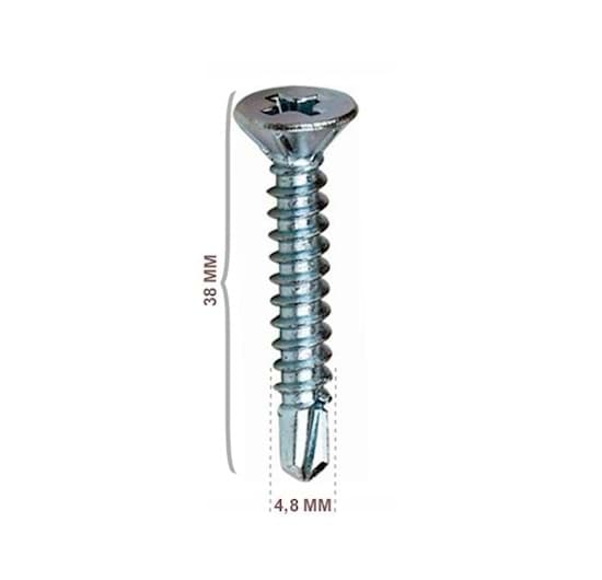 4,8*38 MATKAP UÇLU VİDA YHB MRD
