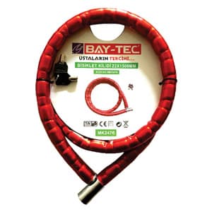 CMC6683 MOTORSİKLET KİLİDİ YAYLI 22MM*150CM
