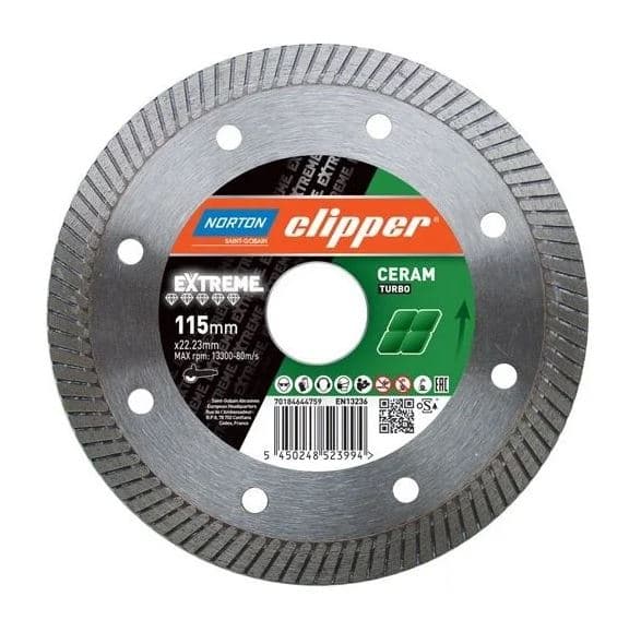 70184644759 NORTON-CLİPPER EXTREME CERAMIC TURBO TESTERE H10 115*22,23
