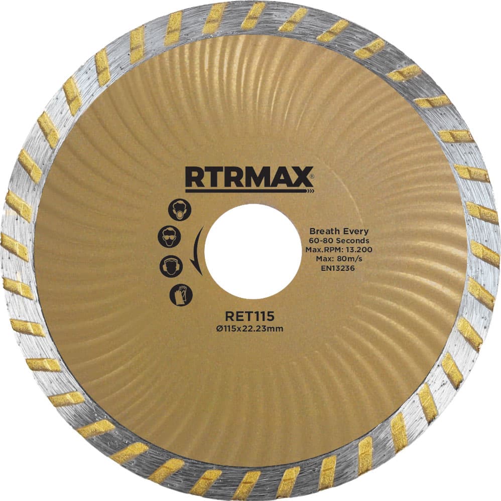 RTRMAX TURBO KANALLI ELMAS TESTERE 115
