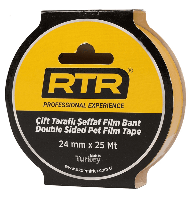 RNS3625 ÇİFT TARAFLI FİLM BANT 36 MM * 25 MT RTRMAX