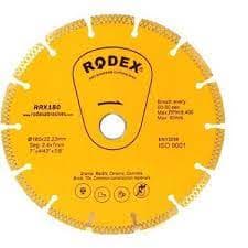 RRX180 RODEX ELMAS KESME DİSKİ X SEGMENT 180 MM