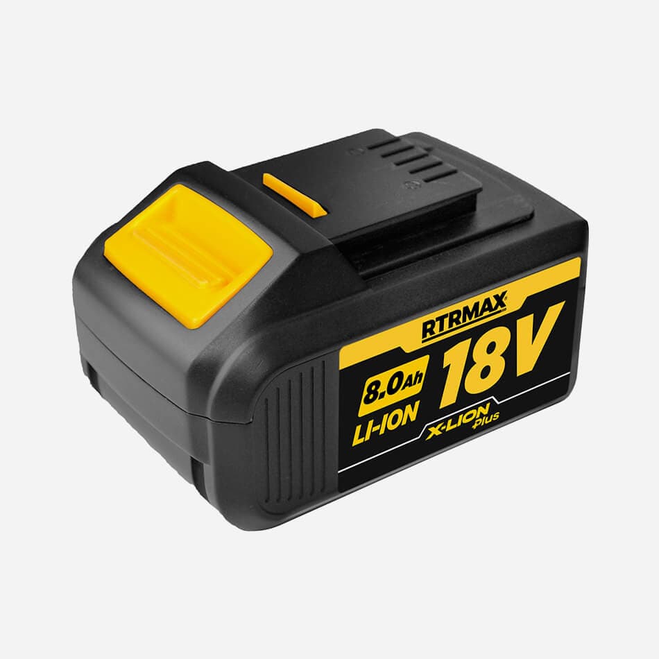 RTX1808P YENİ PLUS SERİ YEDEK AKÜ 18V 8.0 AH RTRMAX