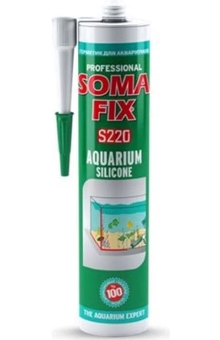 S220 SOMAFIX AKVARYUM SİLİKONU ŞEFFAF 280 ML-320 GR