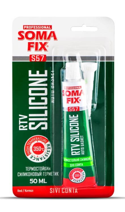 S59 SOMAFIX RTV-SIVI CONTA TÜP SİLİKON SİYAH 50 ML
