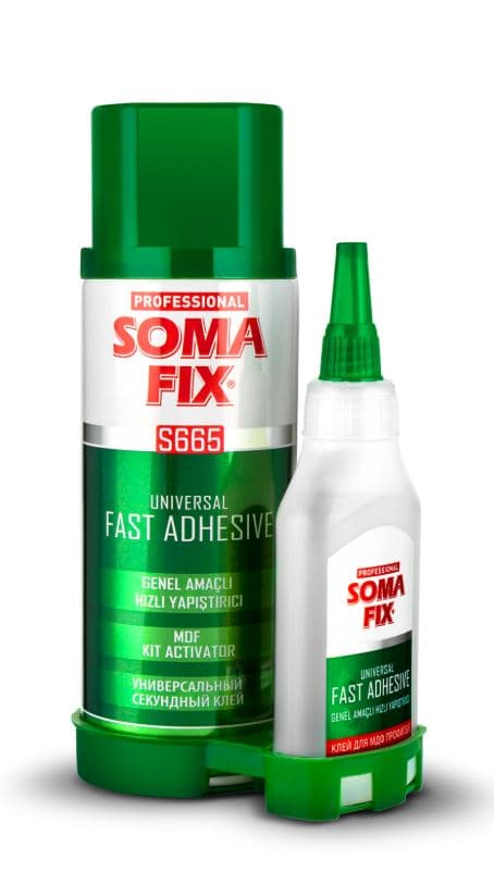 S663 SOMAFIX UNIVERSAL HIZLI YAPIŞTIRICI-MDF KIT 200ML+50GR