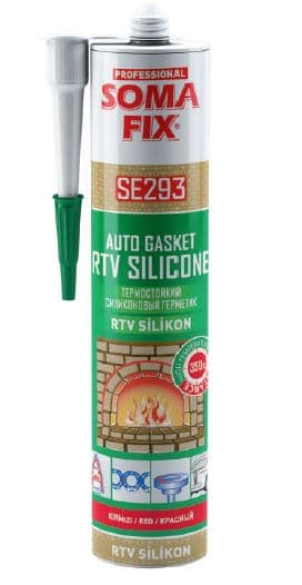 SE293 SOMAFIX RTV SİLİKON-SIVI CONTA KIRMIZI 280 GR
