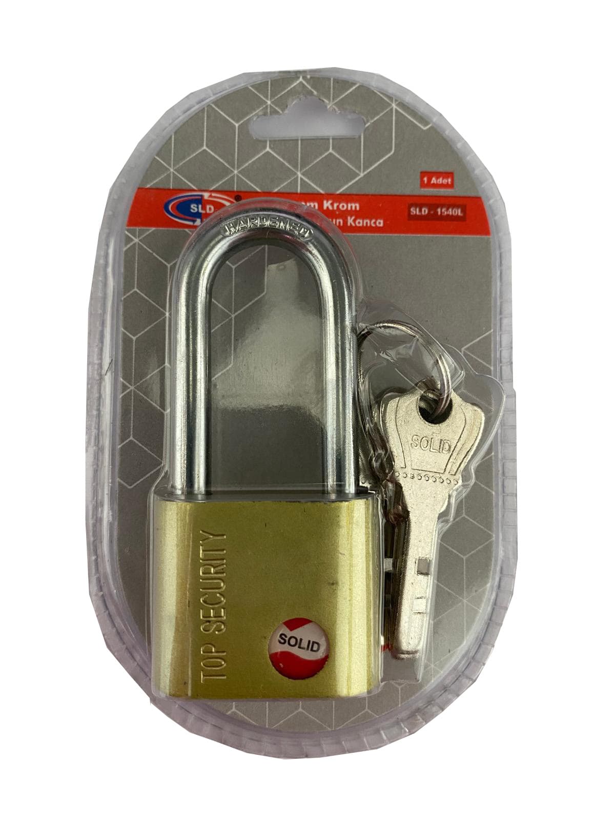 SLDU70 SLD KROM-SARI UZUN ASMA KİLİT 70