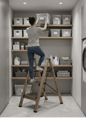 TSHA403 TENTTECH EV TİPİ MERDİVEN 3 BASAMAKLI (A TİP)