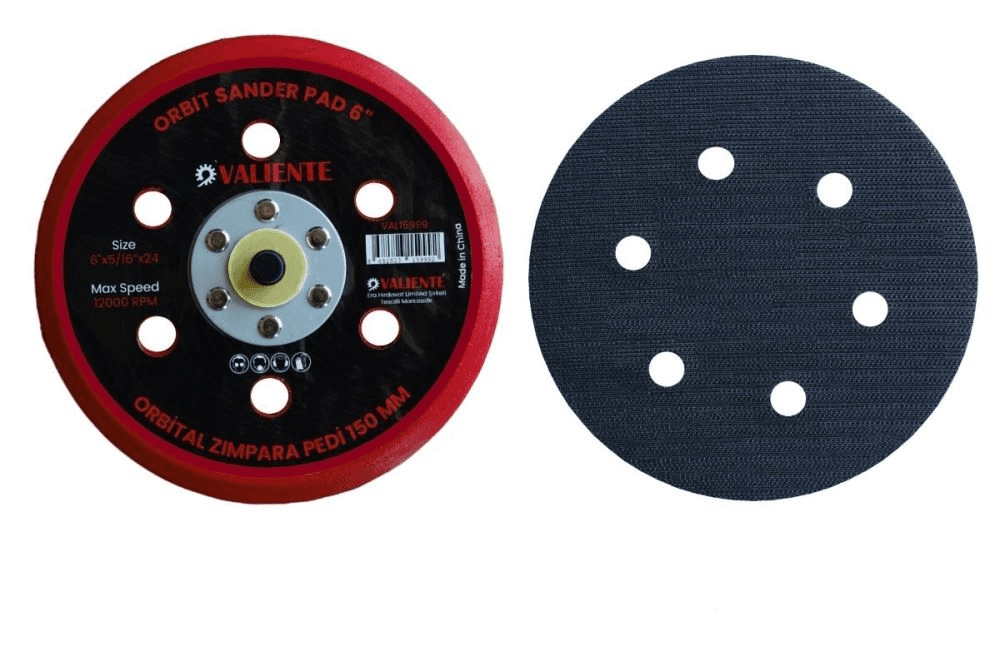 CAP69555 HAVALI EKSANTRİK ZIMPARA TABANI 150 MM