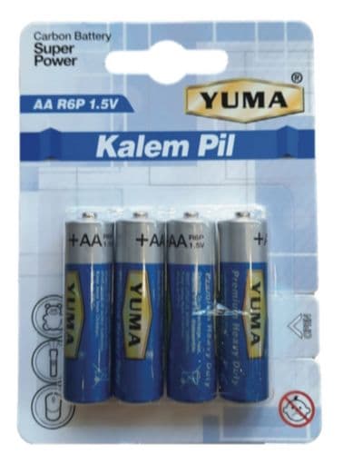 YM903 YUMA İNCE PİL BLİSTERLİ (AA)