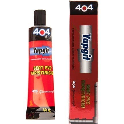 520010 404 YAPGİT PVC YAPIŞTIRICI 50 GR