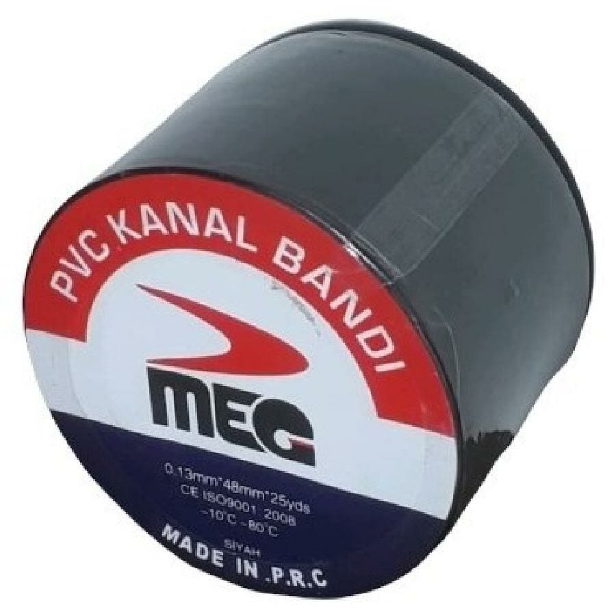 MEG PVC KANAL BANDI 48MM X 20YRD SİYAH