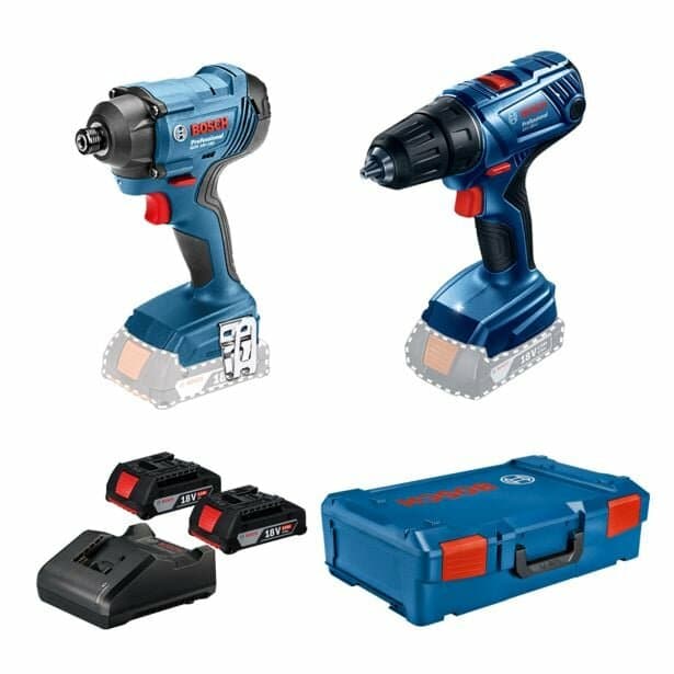 BOSCH GDR 18V-215 + GSB 185-LI (2x2.AH) İKİLİ SET