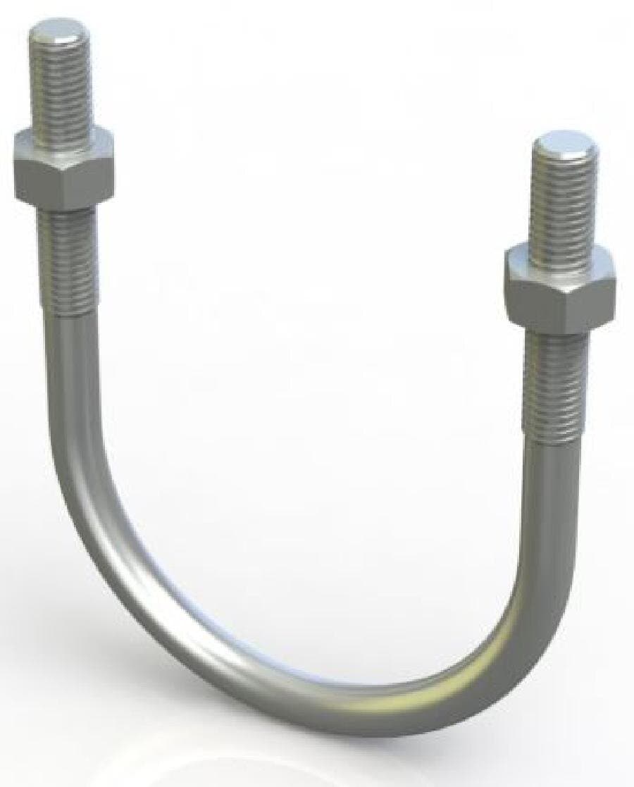 TORK GALVANIZLI SOMUNLU STANDART U BOLT M12 3''