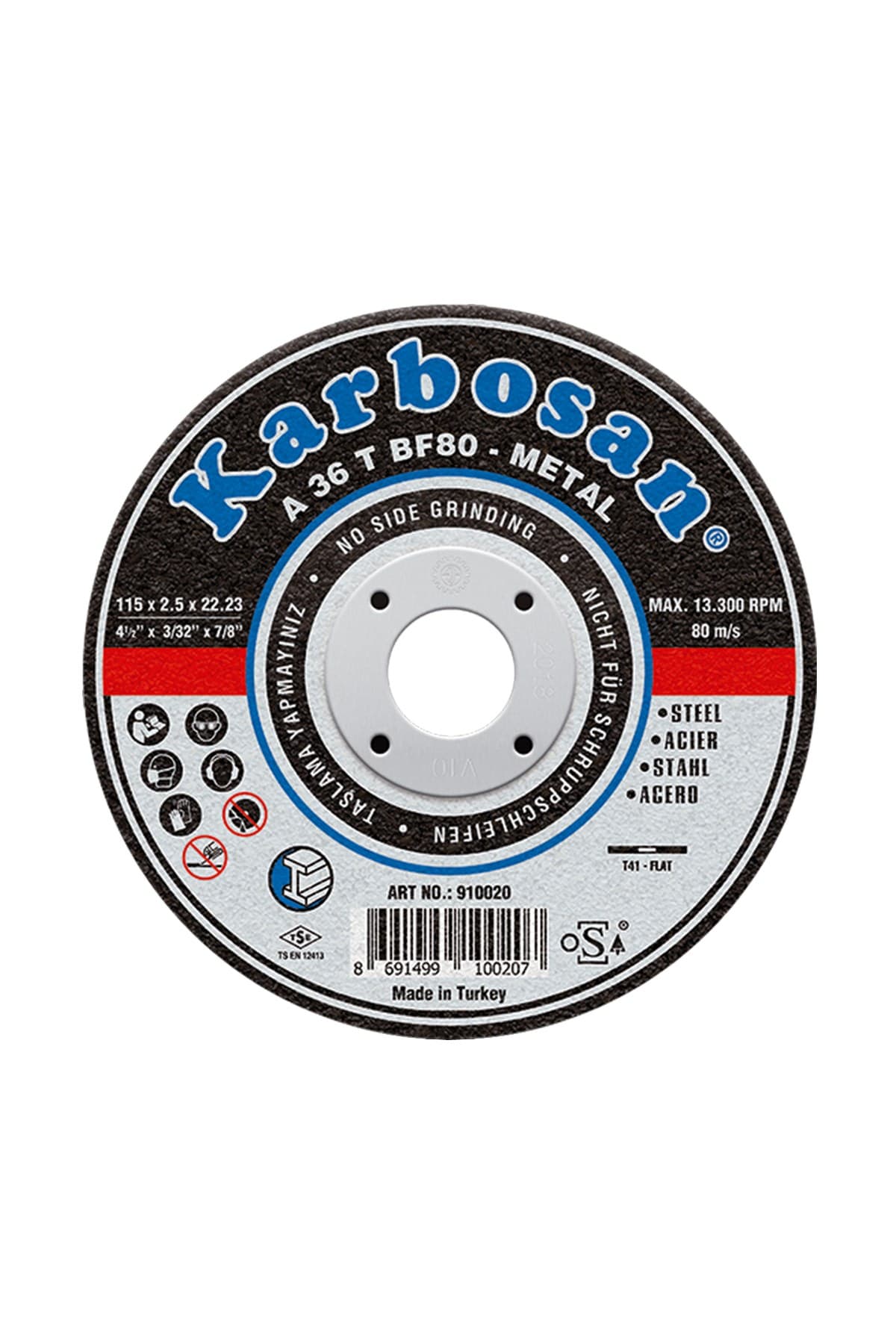 Kesme Diskleri 180 x 3.0 x 22.23