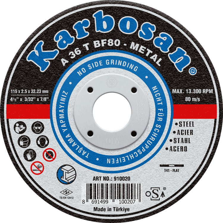 Kesme Diskleri 115 x 3.0 x 22.23