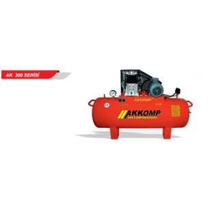 TEK KADEMELİ KOMPRESÖR 4HP 8 BAR 300LT TRİFAZE